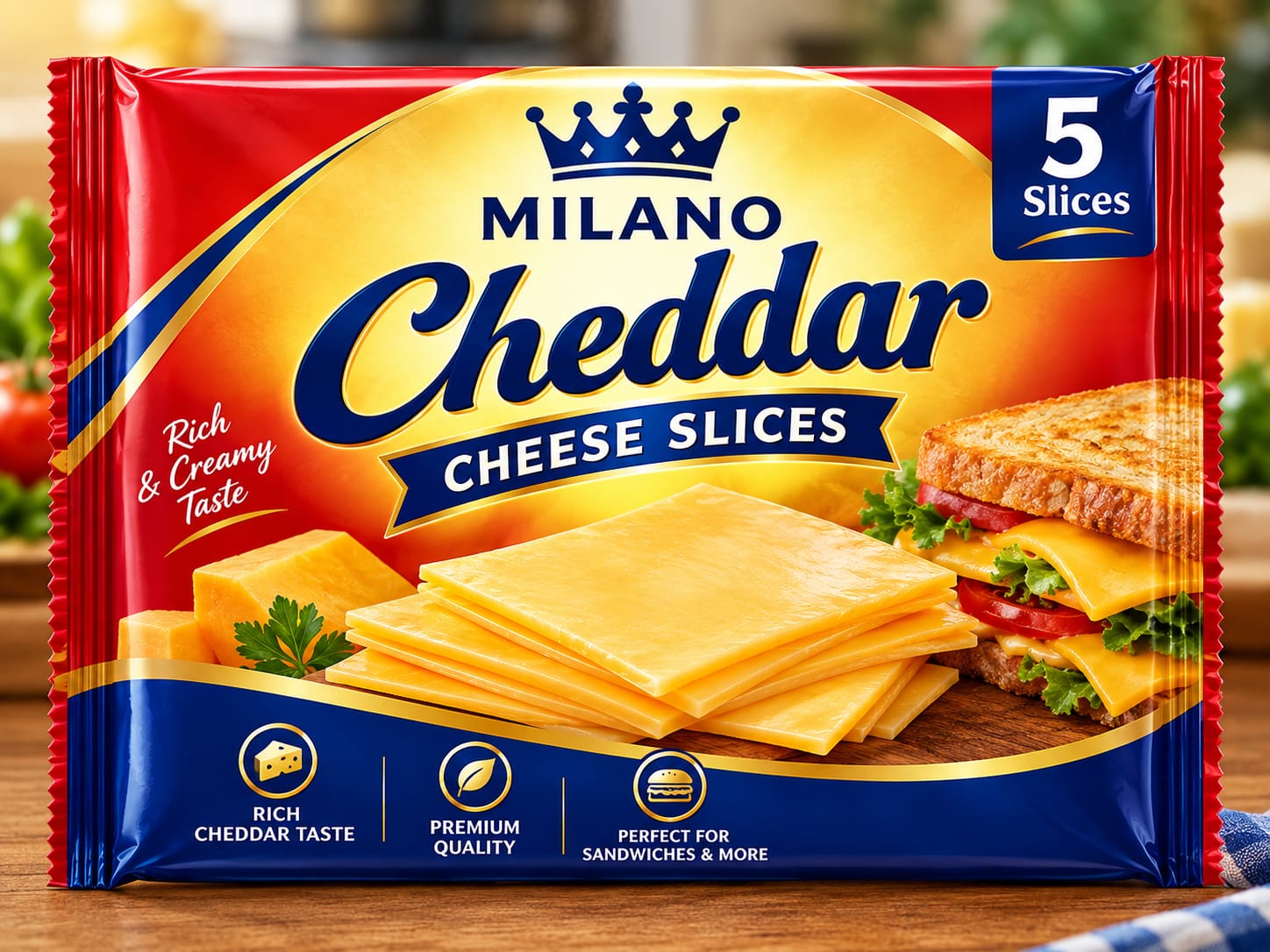 Butter curls and slices